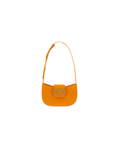 Ferragamo Women's Orange Shoulder Bag 0785944 Gift for Girlfriend