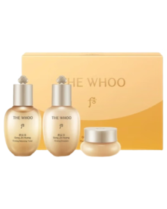 The History of Whoo Gongjinhyang Tightening Set 3-Piece 44ml Gift Box - Qixi Festival Gift [Clearance Sale]