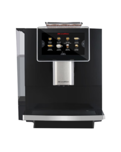 Dr.coffee F10 Fully Automatic Espresso Machine - One-Touch Latte, Americano, Cappuccino, Smart Touchscreen, Office/Home/Commercial Use, Fresh Ground Coffee, F10 Black