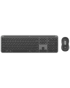 Logitech MK950 Enterprise Wireless Bluetooth Ultra-Thin Quiet Dual-Mode Office Keyboard and Mouse Set - Preferred Series for Tablets, Commercial Edition with 2-Year Warranty [Group Order Discount]