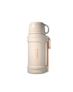 BURNELL Journey Handle Tea Thermos Mica White BNL-BD138-850