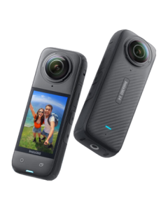 Insta360 [Limited-Time Price Drop] X4 8K Ultra HD 360-Degree Action Camera with Stabilization, Waterproof for Vlogging, Motorcycle Riding, Skiing, Diving, and Fishing