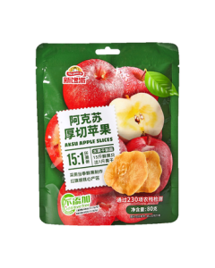 New Craving Style [Same as Sam's Club] Steamed Apple Chips 560g - Aksu Thick-Cut Dried Fruit Preserves Snack Individually Packed