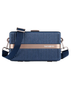 Samsonite 15-inch Luggage, Streamline Gold Collection High-Efficiency Pilot Case HH5 Blue TSA Lock Carry-On Suitcase