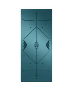 Aoyi Professional Yoga Mat Natural Rubber Women's PU Moisture-Absorbent Anti-Slip Wear-Resistant Luxury Fitness Exercise Mat Soundproof Shock-Absorbing