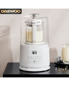 DAEWOO Blender FP03 - Home Low-Noise Soy Milk Maker, Mini Automatic No-Clean Stirring Machine, Nutritional Blender FP03, Cream White