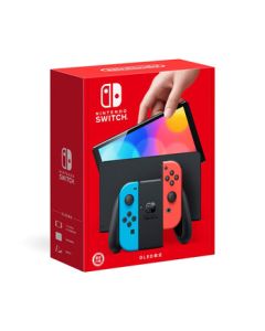 Nintendo Switch NS Handheld Gaming Console OLED Version - Hong Kong Edition Colorful, Enhanced Battery Life, Perfect Birthday Gift for Boyfriend