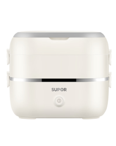SUPOR Electric Lunch Box, Heating Lunch Box, 2L Large Capacity Portable Double-Layer with 4 Containers, Multi-Functional Insulated Lunch Box for Office Workers DH04FD815