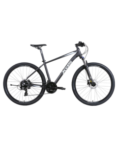 XDS Mountain Bike Hacker 500 Aluminum Frame 24-Speed Hydraulic Disc Brake 27.5" Wheels Dark Gray/White 17"