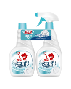 Goldfish Collar Cleaner 500g*2 Bottles, Spray Collar Cleaner, Powerful Stain & Yellowing Remover, Collar & Cuff Detergent