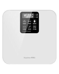 Royalstar Digital Body Weight Scale, High Precision Smart BMI Scale with LCD Display for Home Health Use, Model DZC03