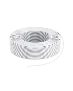 Zhongyun Zhichuang HX02 Indoor 2-Core Round Telephone Cable Communication Line Broadband Telephone Cable 100m/Roll