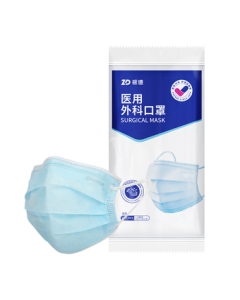 Zhende Disposable Medical-Grade Surgical Masks 100-Pack, Summer-Friendly Skin-Friendly Breathable 3-Layer Sun Dust Pollen Bacteria Protection