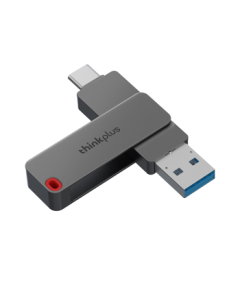ThinkPlus Lenovo 128GB Type-C USB3.2 Dual-Port Flash Drive for Mobile & Computer, High-Capacity Business Office USB Drive TPU301 Series
