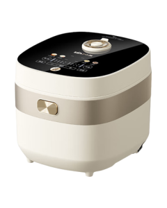 Bear Electric Rice Cooker for 4-5 People, 4L Large Capacity Home Rice Cooker, Multi-functional Smart Genuine Micro-pressure 22-Minute Quick Cooking Pot with Firewood Rice Feature, Model DFB-D40N1