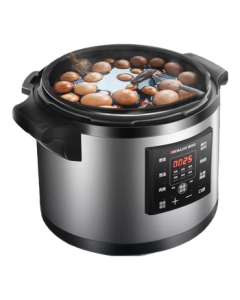 DEMASHI Commercial Electric Pressure Cooker 12L Large Capacity Multi-functional Electric Pressure Cooker for Unit, Enterprise Canteen, Restaurant, High-Pressure Rice Cooker for 15-20 People YBD12-135