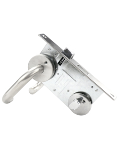 Bingyu BY-L Fireproof Lock Stainless Steel Safety Passage Lock Stainless Steel Fireproof Lock Fire Door Corridor Lock High-Quality Brass Core Fire Door Lock