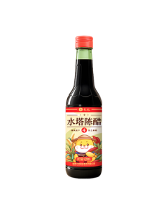 Shuita Aged Vinegar 4° 420ml Red Cap 2-Year Shanxi Vinegar for Cold Dishes, Seasoning, and Dumpling Dipping (New or Old Packaging Randomly Delivered)