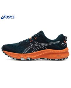 ASICS Men's Trabuco Terra 2 Low-Cut Running Shoes - Simple, Cushioned, Breathable Sports Shoes - Size 42