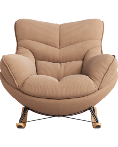 Lin's Home Single Seater Lazy Sofa Nest Leisure Chair Living Room Balcony Internet-Famous Retro Style Eggshell Rocking Chair TDY194