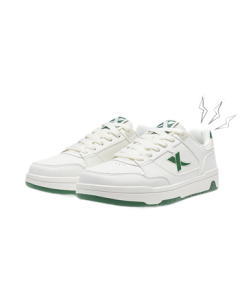 XTEP Men's Sneakers Casual Shoes, 2025 New Winter/Autumn Warm Slip-Resistant Wear-Proof White Shoes for Students