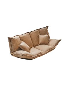 Jiayi Lazy Sofa Bed for Bedroom and Living Room, Foldable Tatami Lounger for Small Spaces, Single/Double Sleeper Chair Complete Set