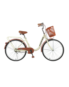 Phoenix Bicycle Qianhe Women's Lightweight Adult Urban Student Kids Commuter Bike 26-Inch Single Speed Light Green