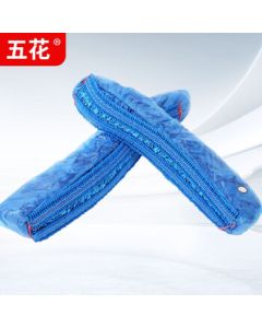 Five-Flower Pull-Out Shoe Cover Machine Disposable Plastic Foot Covers Thickened Wear-Resistant Waterproof PE Shoe Bags