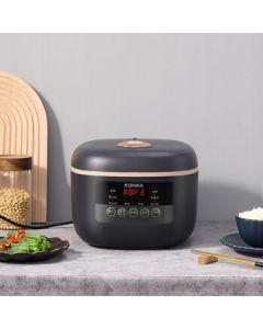 KONKA Smart Rice Cooker Multi-functional Soup & Porridge Cooker for Home Use (2-5 People) with Porridge and Firewood Cooking Mode KDFB-3051-M