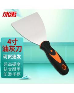 ICEY-22 Putty Knife Cement Scraper Plastering Tool Stainless Steel Trowel 4-inch (Minimum Order 4)