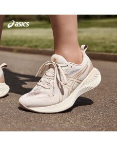 ASICS Women's Breathable Cushioned Running Shoes GEL-CUMULUS 25 Pink/Beige 39