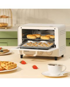 DAEWOO Electric Oven, Compact Tabletop Oven for Home and Dormitory, Mini Multi-functional Small Oven