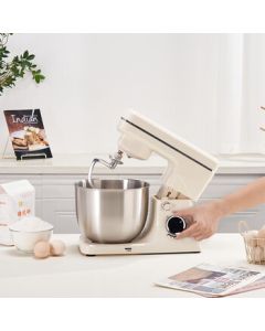 Shunran Stand Mixer, Multi-functional Household Dough Kneading Machine, Automatic Flour Mixer with Egg Beater and Cream Whisk SR-3106A