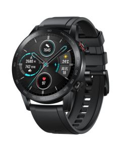 Honor Watch 2 46mm Carbon Black Smart Sports Bluetooth Call Watch Kirin A1 Chip Heart Rate & Blood Oxygen Monitoring MagicWatch 2 for Men & Women
