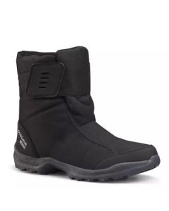 Decathlon New Snow Boots Outdoor Waterproof Winter Insulated Shoes ODS New Black - Men (Recommended to Size Up)