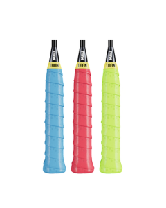 TAAN Badminton Grip Sticky Embossed PU Overgrip TW990 (3-Pack)