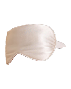 BDAC Silk Sleep Mask Mulberry Silk Light-Blocking Breathable Unisex for Sleeping, Napping, and Travel Peach Pink