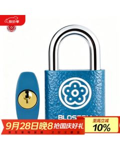 Plum Blossom (BLOSSOM) Padlock Drawer Lock Toolbox Student Dormitory Cabinet Lock Meter Box Lock Small Lock BC2925 Blue 25MM