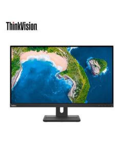 Lenovo ThinkVision 27-inch 2K IPS Wide View Angle Native Anti-Blue Light TÜV Eye Comfort Certified Height-Adjustable Swivel Built-in Speakers Business Office Monitor E27q-20