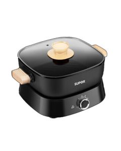 SUPOR Electric Hot Pot, Dual Flavor Hot Pot, Electric Cooking Pot, Specialized Hot Pot for Home Use, Multi-purpose Pot, Detachable Electric Heating Pot, Non-stick Pot H2727FK822Y