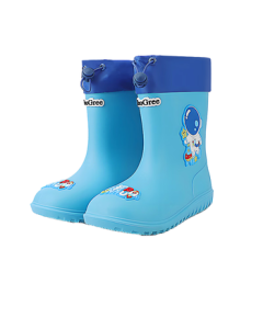 SooGree Kids Rain Boots for Boys and Girls, Toddler Non-Slip Soft Sole Lightweight Waterproof Shoes for School, Outings, and Outdoor Activities