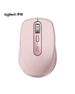 Logitech MX Anywhere 3 Wireless Bluetooth Dual-Mode Mouse for Business and Office, Portable Mouse with Cross-Device Control (Dogwood Pink)