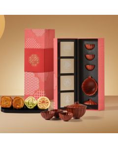 Qingputang Sunflower Pattern Treasure - Zisha Tea Set Mid-Autumn Festival Limited Edition Gift Box