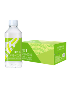 Yineng Lime Flavored Sugar-Free Zero-Calorie Still Weakly Alkaline Soda Water Beverage 350ml*24 Bottles Whole Case Pack
