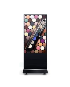 Haoshida 65-inch Floor Standing Touch Advertising Display Screen with Touch Control Version, 8G RAM, 64G Storage (Includes 3-Year Screen Breakage Insurance, 2-Year Warranty, and Installation Service)