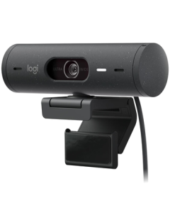 Logitech Brio 505 Enterprise-Grade Full HD Webcam for Live Streaming, 1080p Remote Work & Business Meetings with Built-in Microphone - Black [Group Order Discount]