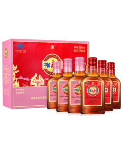 Jing Brand China Jingjiu 35% 125ml*6 Bottles Gift Box (Pink Combo Pack) for Self-Enjoyment or Mid-Autumn Festival Gifting