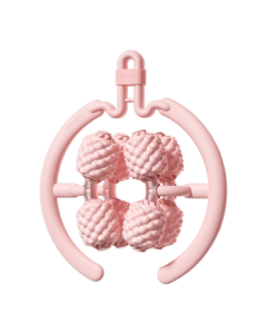 yottoy 8-Wheel Ring Leg Massager, Thigh and Calf Muscle Relief Professional Foam Roller for Slimming Legs