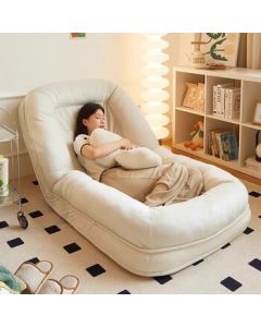 Xiaojiang Material Human Dog Bed Lazy Sofa, Lounge and Sleep Bedroom Sofa, Single/Double Oversized Tatami, Internet-Famous Bay Window Seat