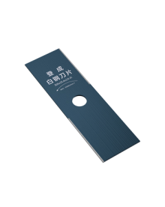 Dengcheng Mower Blade Trimmer Straight Blade Stainless Steel Lawn Mower Blade Manganese Steel Rock-Resistant Accessory Quenched and Thickened